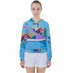 Floating-cubes-on-blue Backgrounderaser 20220422 203144521 Backgrounderaser 20220422 203216276 Women s Tie Up Sweat