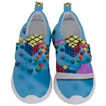 Floating-cubes-on-blue Backgrounderaser 20220422 203144521 Backgrounderaser 20220422 203216276 Kids  Velcro No Lace Shoes