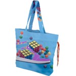 Floating-cubes-on-blue Backgrounderaser 20220422 203144521 Backgrounderaser 20220422 203216276 Drawstring Tote Bag