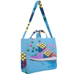 Square Shoulder Tote Bag 