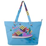 Floating-cubes-on-blue Backgrounderaser 20220422 203144521 Backgrounderaser 20220422 203216276 Full Print Shoulder Bag