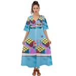 Neice e Beazz DMC22 Collection Kimono Sleeve Boho Dress