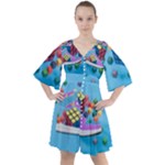 Neice e Beazz DMC22 Collection Boho Button Up Dress