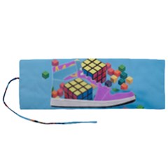 Neice e Beazz DMC22 Collection Roll Up Canvas Pencil Holder (M) from ArtsNow.com