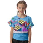 Floating-cubes-on-blue Backgrounderaser 20220422 203144521 Backgrounderaser 20220422 203216276 Kids  Cut Out Flutter Sleeves