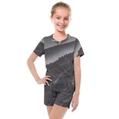 Kids  Mesh T-Shirt and Shorts Set 