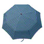 Horizontals (green, blue and violet) Folding Umbrellas