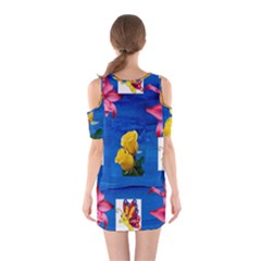 Shoulder Cutout One Piece Dress 