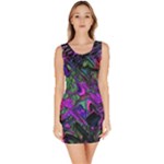Neon Aquarium Bodycon Dress