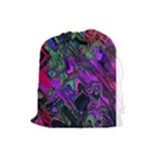 Neon Aquarium Drawstring Pouch (Large)