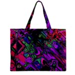 Neon Aquarium Zipper Mini Tote Bag