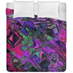 Neon Aquarium Duvet Cover Double Side (California King Size)