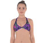 Neon Aquarium Halter Neck Bikini Top