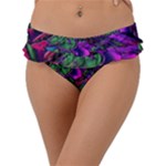 Neon Aquarium Frill Bikini Bottom