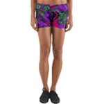 Neon Aquarium Yoga Shorts