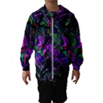 Neon Aquarium Kids  Hooded Windbreaker