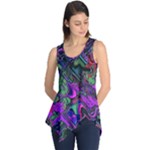 Neon Aquarium Sleeveless Tunic