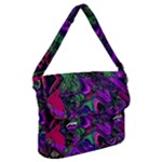 Neon Aquarium Buckle Messenger Bag