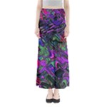 Neon Aquarium Full Length Maxi Skirt