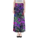 Neon Aquarium Full Length Maxi Skirt