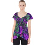 Neon Aquarium Lace Front Dolly Top