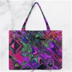 Neon Aquarium Zipper Medium Tote Bag