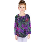 Neon Aquarium Kids  Long Sleeve Tee