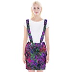 Neon Aquarium Braces Suspender Skirt