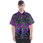 Neon Aquarium Men s Short Sleeve Shirt