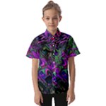 Neon Aquarium Kids  Short Sleeve Shirt