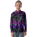 Neon Aquarium Kids  Long Sleeve Shirt