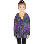 Neon Aquarium Kids  Double Breasted Button Coat