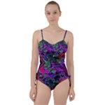 Neon Aquarium Sweetheart Tankini Set