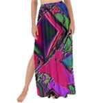 Neon Aquarium Maxi Chiffon Tie-Up Sarong