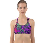 Neon Aquarium Back Web Sports Bra