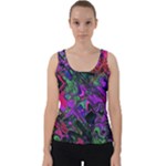 Neon Aquarium Velvet Tank Top