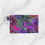 Neon Aquarium Canvas Cosmetic Bag (Small)