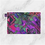 Neon Aquarium Canvas Cosmetic Bag (Large)