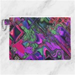 Neon Aquarium Canvas Cosmetic Bag (XL)