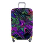 Neon Aquarium Luggage Cover (Small)