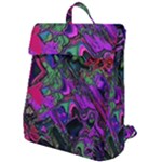 Neon Aquarium Flap Top Backpack