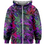 Neon Aquarium Kids  Zipper Hoodie Without Drawstring