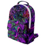 Neon Aquarium Flap Pocket Backpack (Small)