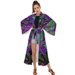 Neon Aquarium Maxi Kimono