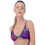 Neon Aquarium Knot Up Bikini Top