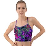 Neon Aquarium Mini Tank Bikini Top