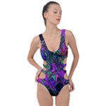 Neon Aquarium Side Cut Out Swimsuit