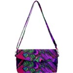 Neon Aquarium Removable Strap Clutch Bag