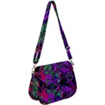 Neon Aquarium Saddle Handbag