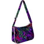 Neon Aquarium Zip Up Shoulder Bag